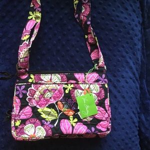 NWT Vera Bradley Mini Hipster in Pirouette Pink